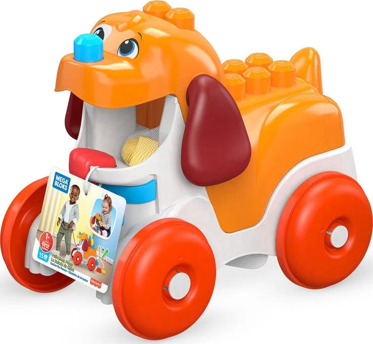 Fisher Price Mega Bloks Σκυλάκι Για Βόλτα 15τμχ (GNW63) - Image 2