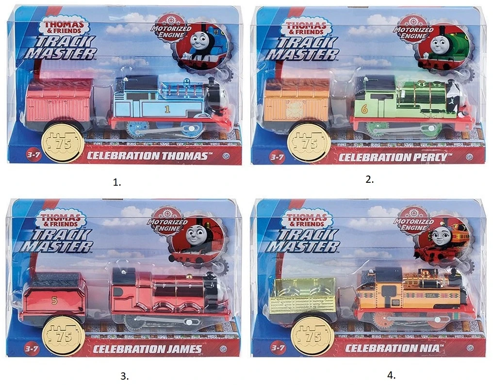 Fisher Price Thomas And Friends Συλλεκτικά Μεταλλιζέ Τρενάκια (GLJ23) - Image 2