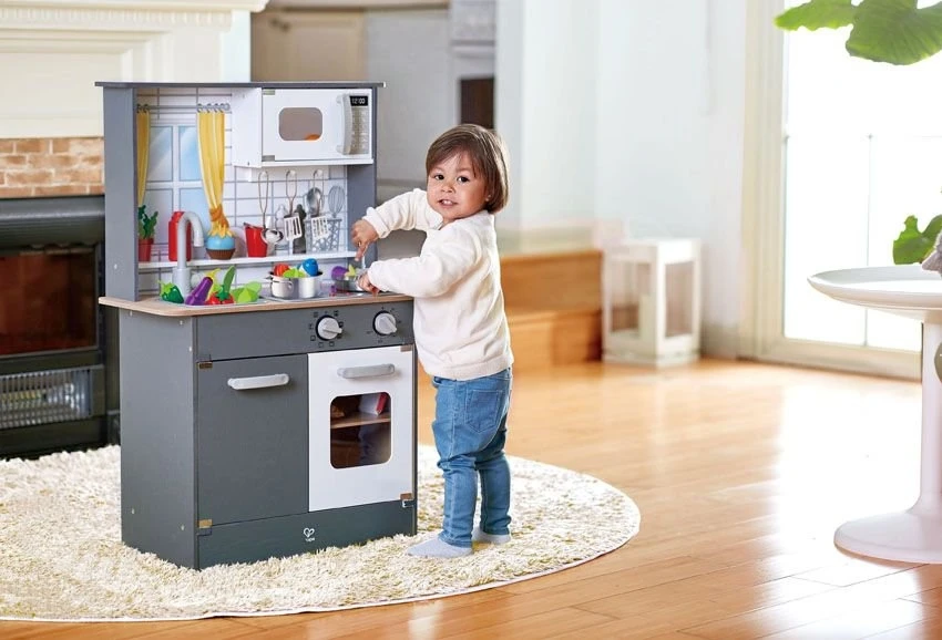 Hape Ξύλινη Κουζίνα Με Φώτα Και Ήχους (E3166) - Image 3