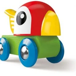 Hape Βαγονάκι Παπαγαλάκι Με Σφυρίχτρα (E3808)
